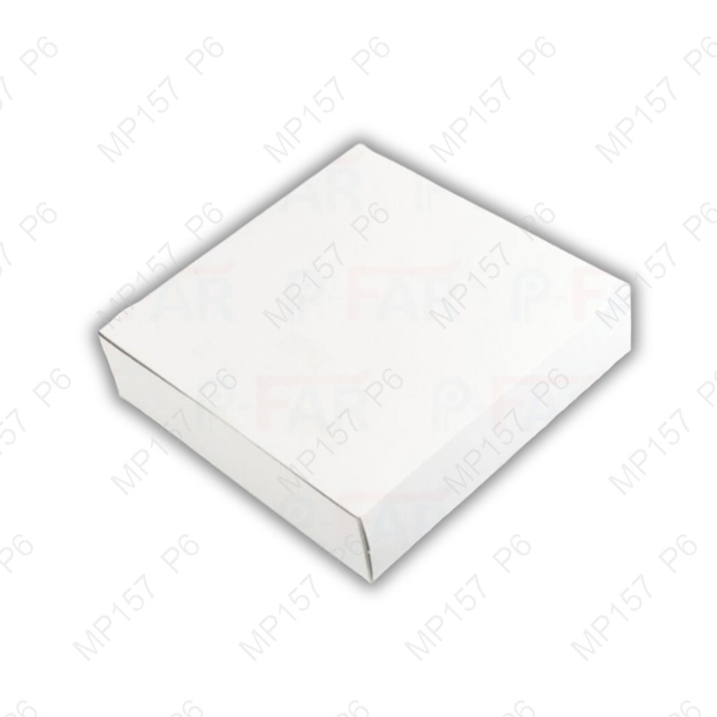 *ไม่ห.ย.*แม็ค2ปอนด์ขาวไม่เจาะเตี้ย9.5 x 9.5 x 2.5 นิ้ว(1แพ็ค X 50ใบ)|MP157_P6