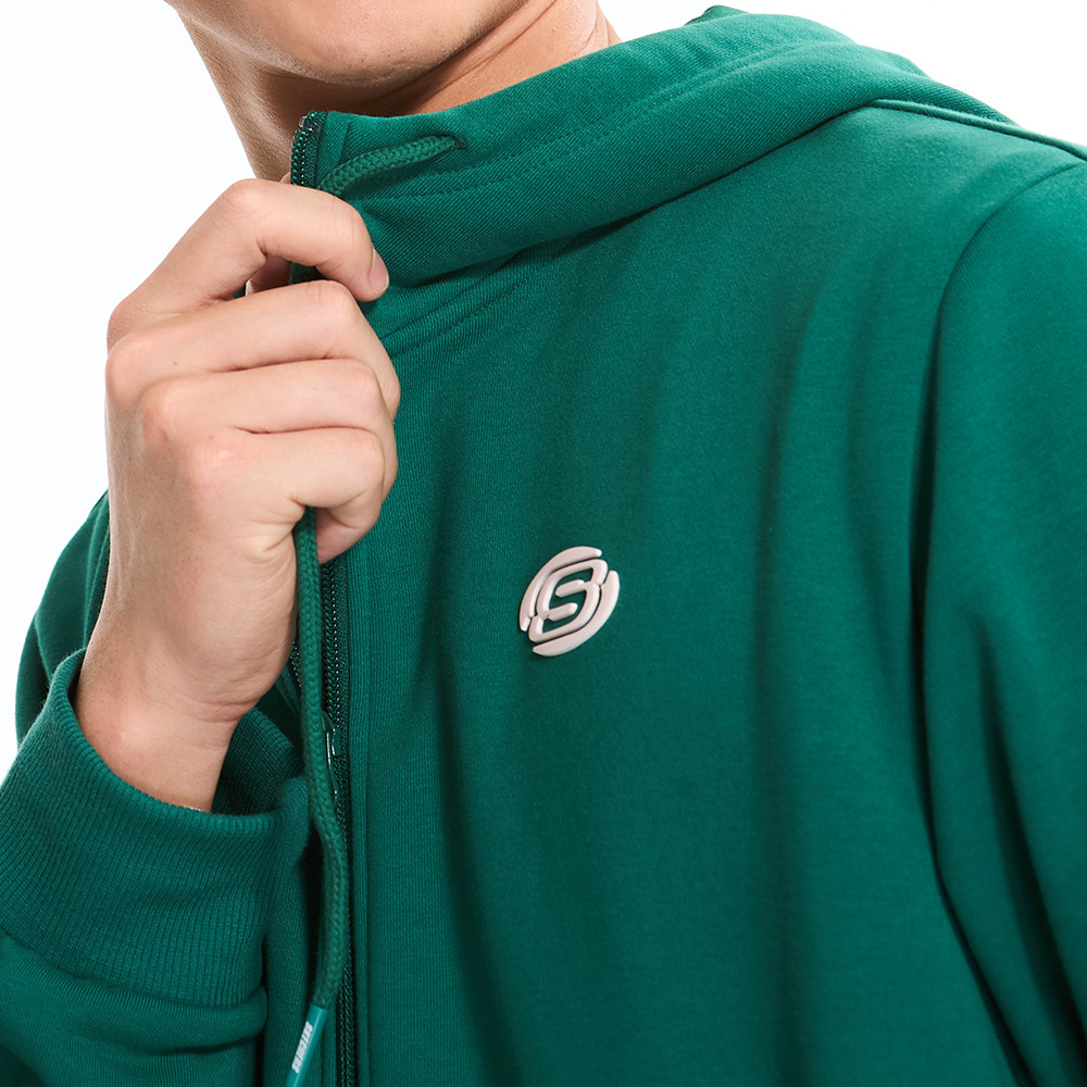Skechers สเก็ตเชอร์ส เสื้อแจ็คเก็ตมีฮู้ดยูนิเซ็กส์ Unisex Hooded Jacket Apparel - L225U001-001Z — صورة 4