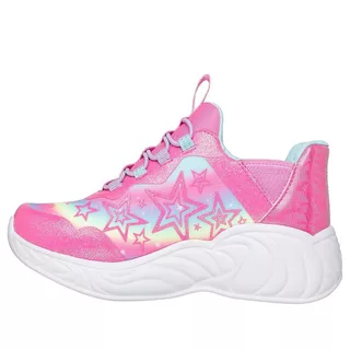 Skechers สเก็ตเชอร์ส รองเท้าเด็กผู้หญิง Girls Slip-Ins Unicorn Dreams Starry Lite Shoes - 302296L-PKMT