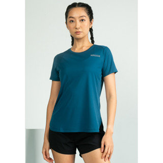 Skechers สเก็ตเชอร์ส เสื้อยืดแขนสั้นผู้หญิง Women Running Pe…
