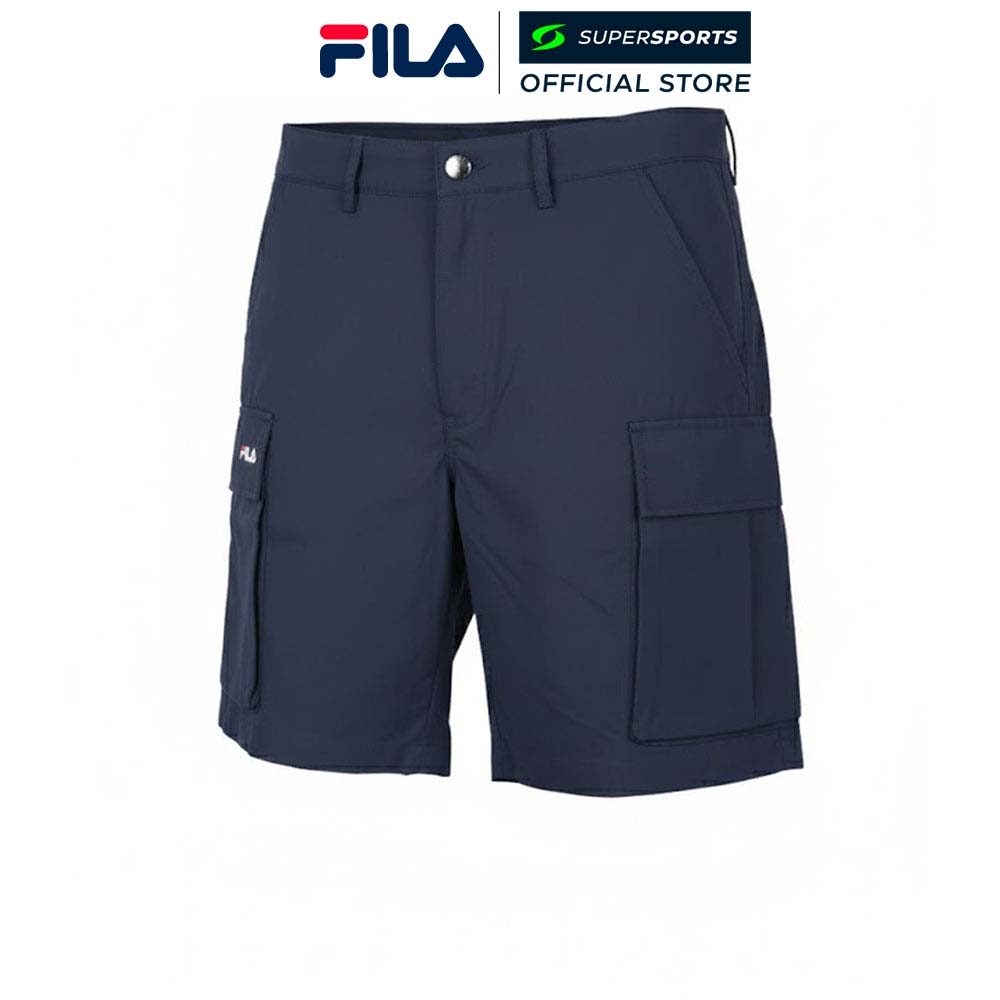 FILA Keeps กางเกงลำลองขาสั้นผู้ชาย สีฟ้า