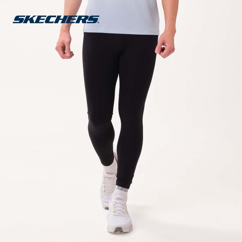 Skechers สเก็ตเชอร์ส กางเกงเลกกิ้งผู้ชาย Men Running Performance Tights - SP126M096-0018