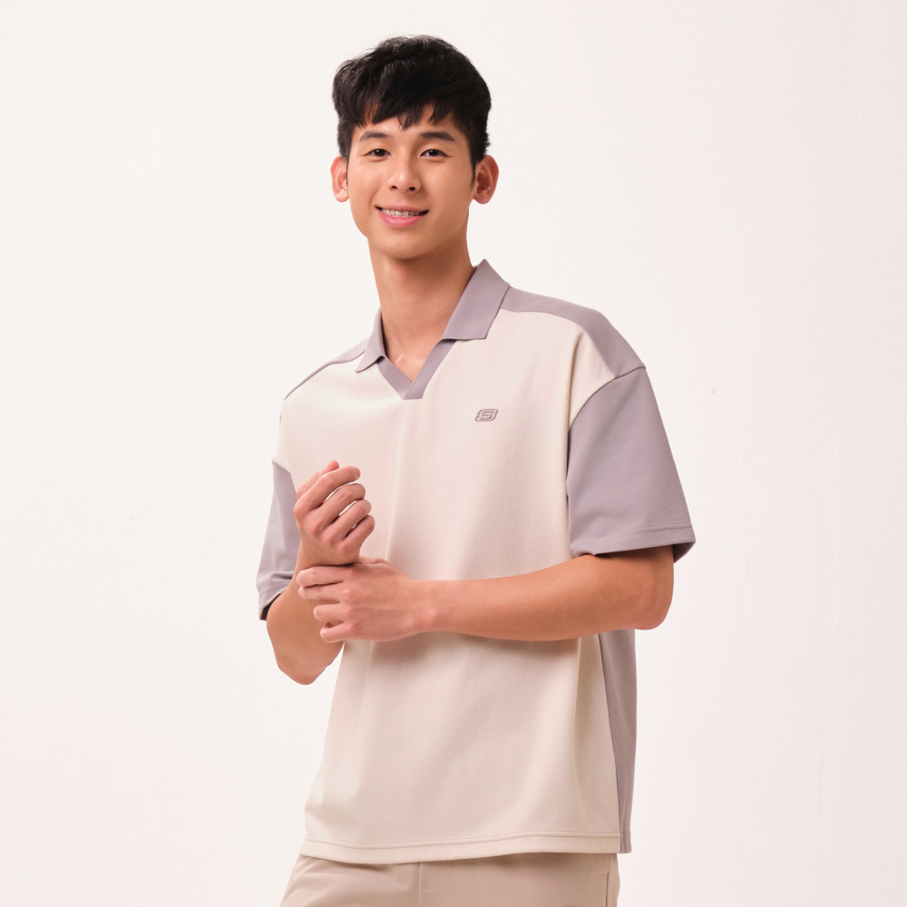Skechers สเก็ตเชอร์ส เสื้อโปโลผู้ชาย Men Cali Summer Iconic Short Sleeve Polo - SL126M201-0001 — صورة 3