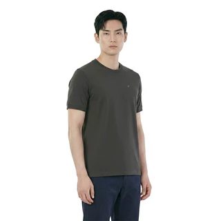 John Henry เสื้อยืดผู้ชาย ทรงเข้ารูป รุ่น JH S426MTSSM17 - สีเทาเข้ม