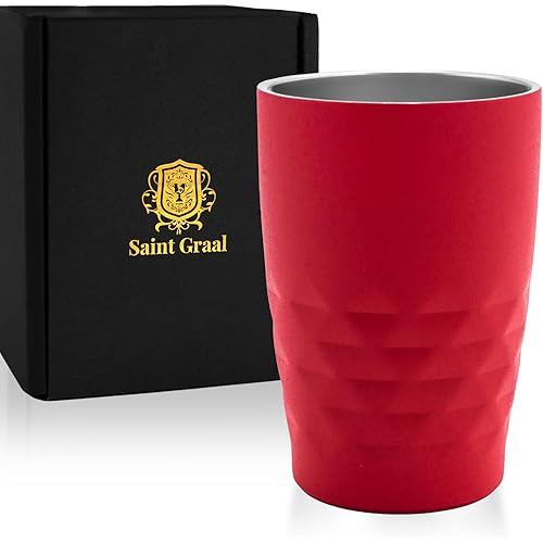 SaintGraal 60th birthday gift tumbler, 60 years old gift, red thing men women I was happy to receive
