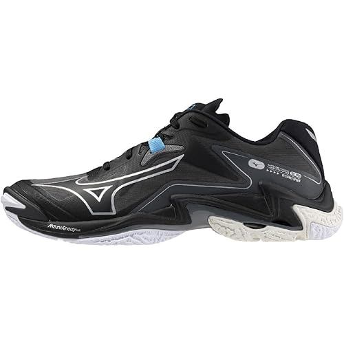 Mizuno volleyball shoes Wave Lightning Z8 indoor club activities wide lightweight Black / Silver 29.