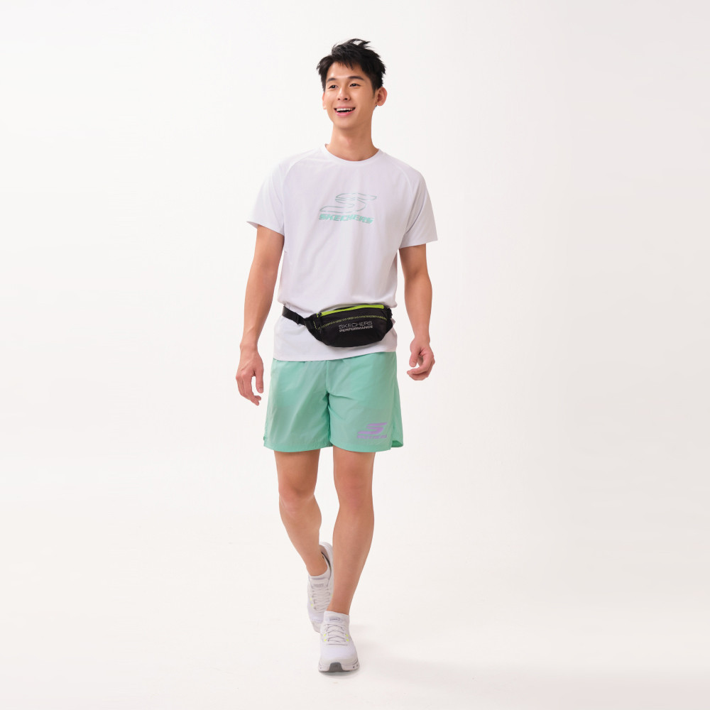 Skechers สเก็ตเชอร์ส เสื้อยืดผู้ชาย Men Running Performance Raglan Tee - SP126M109-0019 — صورة 6