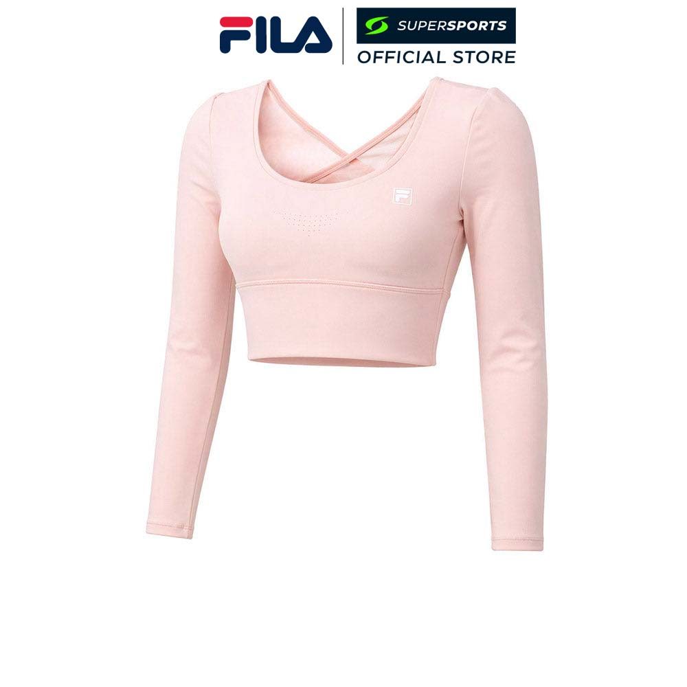FILA Pink สปอร์ตบราผู้หญิง สีชมพู