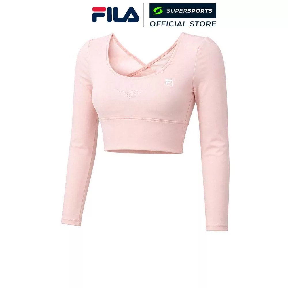 FILA Pink สปอร์ตบราผู้หญิง สีชมพู