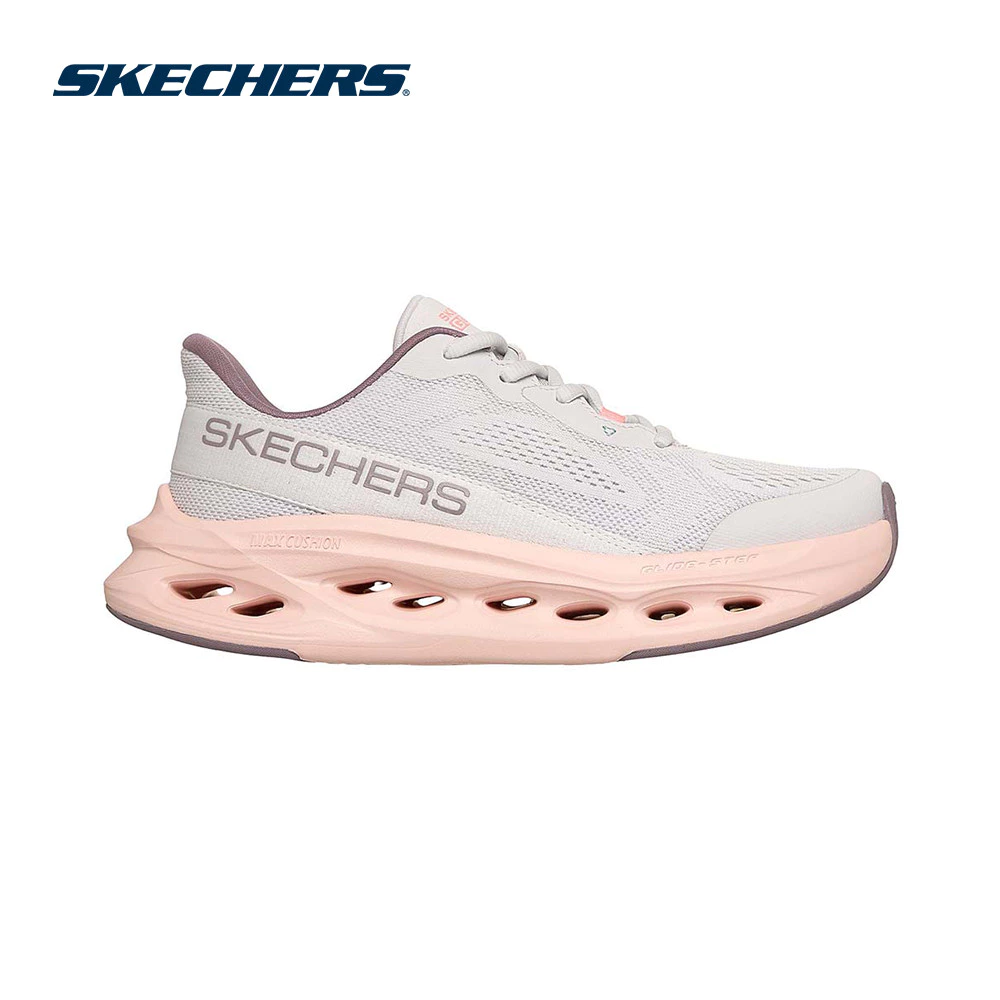 Skechers สเก็ตเชอร์ส รองเท้าวิ่งผู้หญิง Women GOrun Max Cushioning Glide-Step Running Shoes - 129407-GYCL (latest)