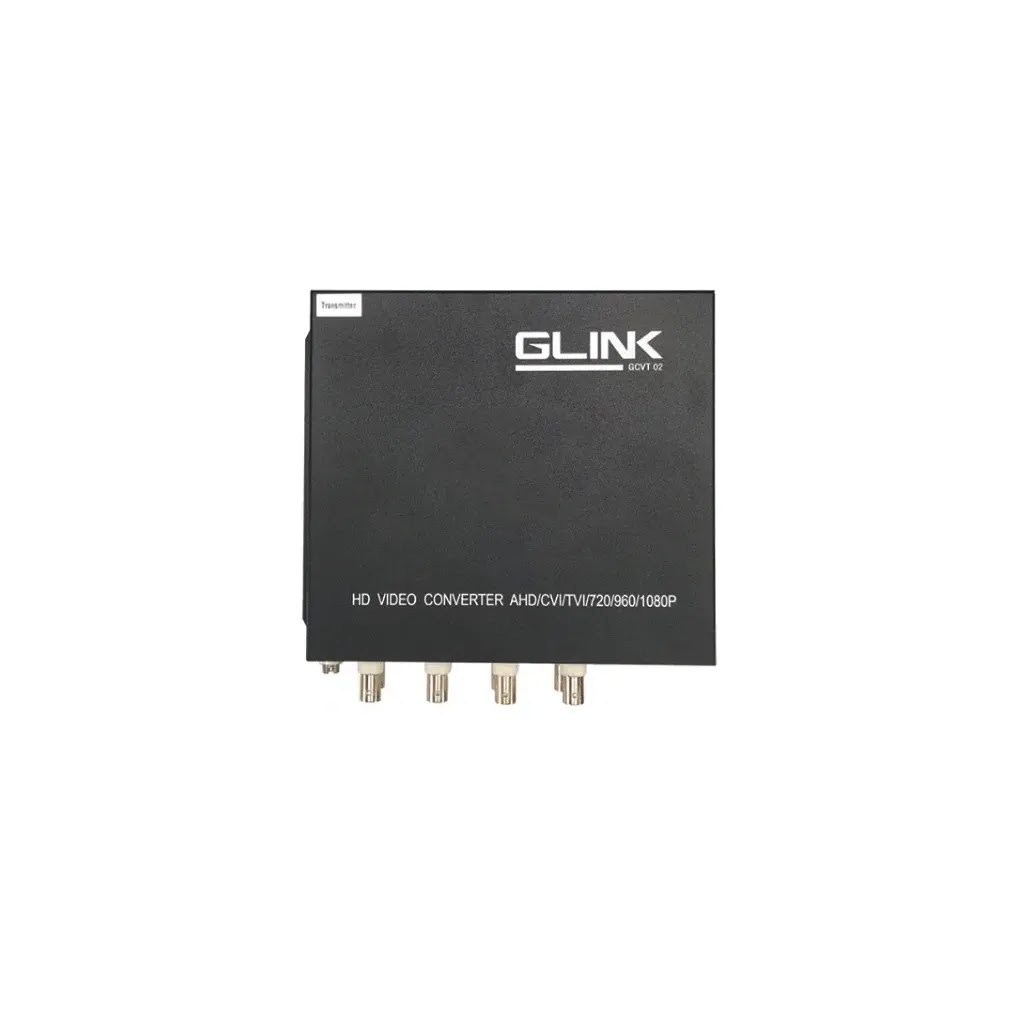ตัวแปลงสัญญาณ Fiber Video Converter GLINK 8 Channel (20km) รุ่น GCVT-02 สำหรับกล้องอนาล็อก