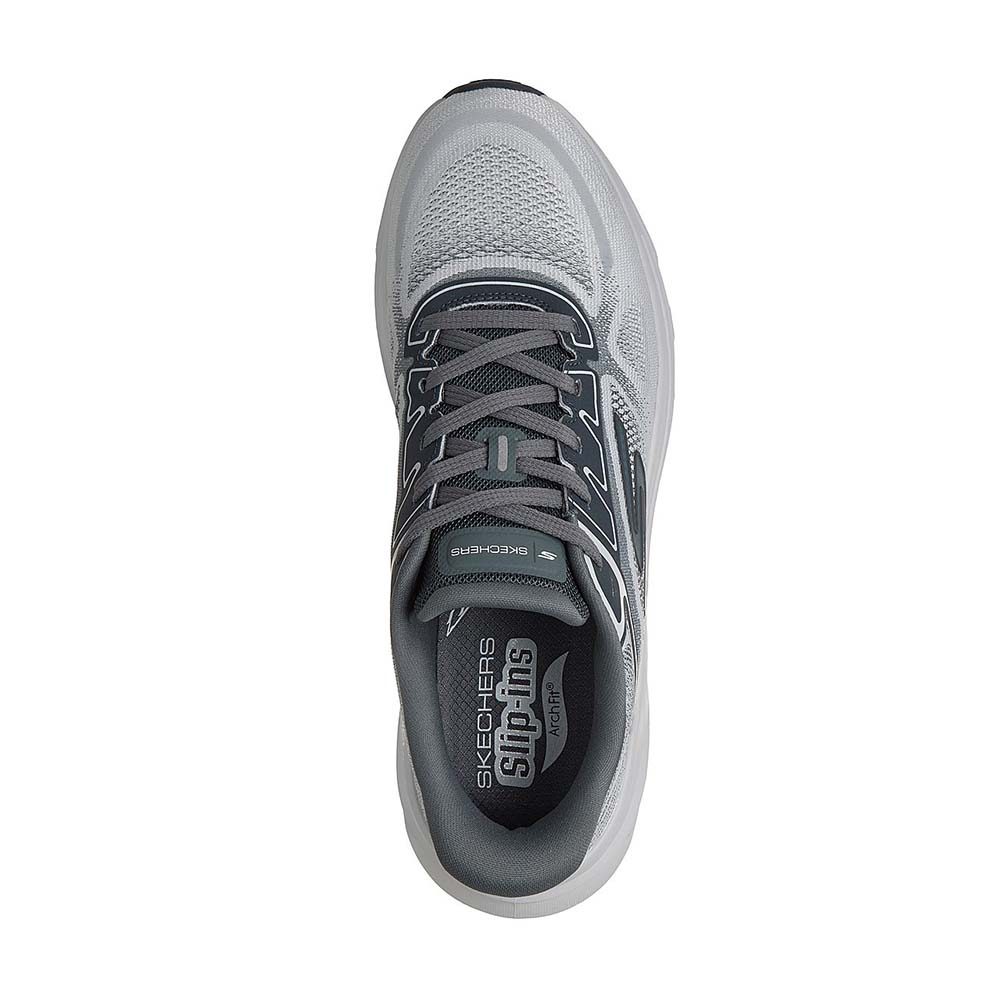 Skechers สเก็ตเชอร์ส รองเท้าวิ่งผู้ชาย Men Slip-Ins GOrun Glide-Step Arch Fit Running Shoes - 221120-GRY (latest) — صورة 5