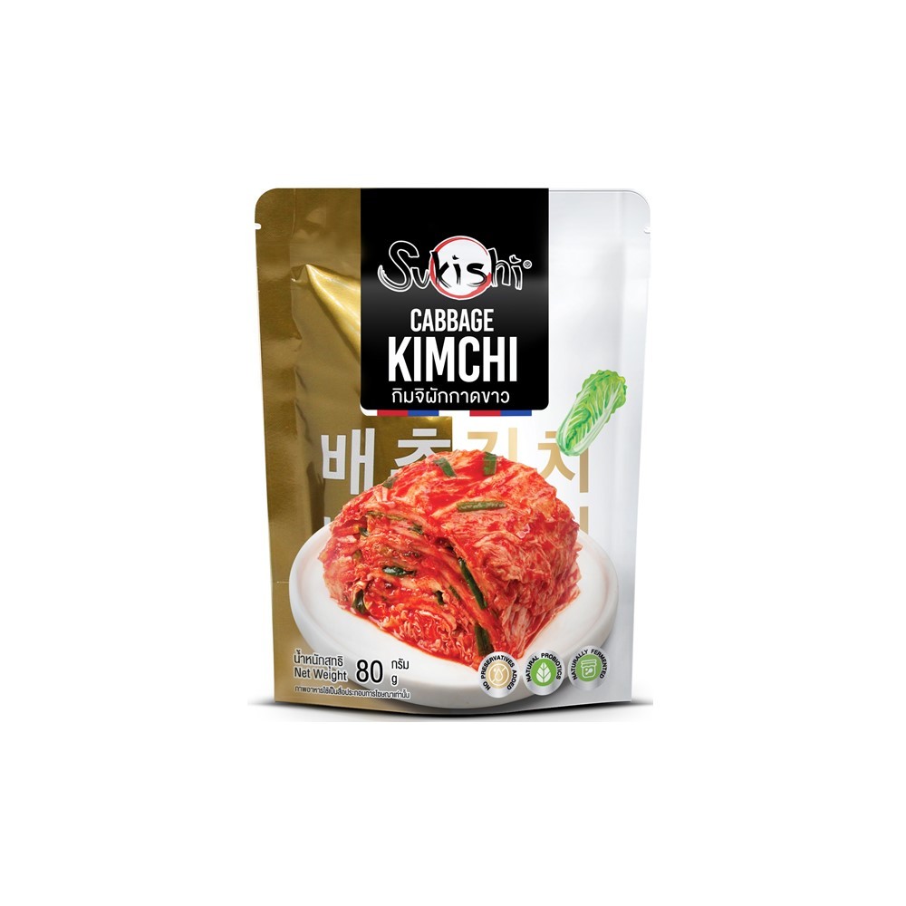 ช็อปเลย 📌 ซูกิชิ กิมจิผักกาดขาว 80 กรัม 📞 SUKISHI CABBAGE KIMCHI 80G. 💌 เครื่องปรุงรสและเครื่องเทศ 📚