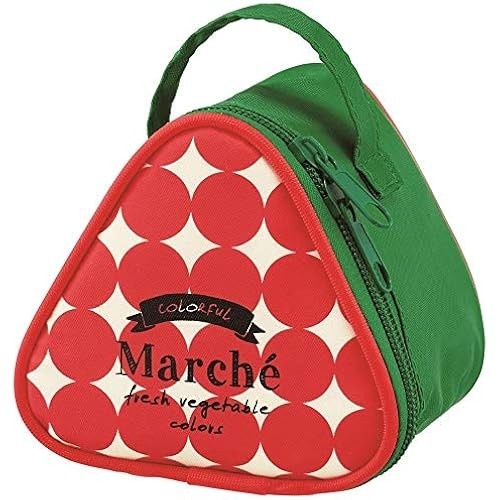 Skater cold storage Rice ball type lunch bag case marche tomato CONC2