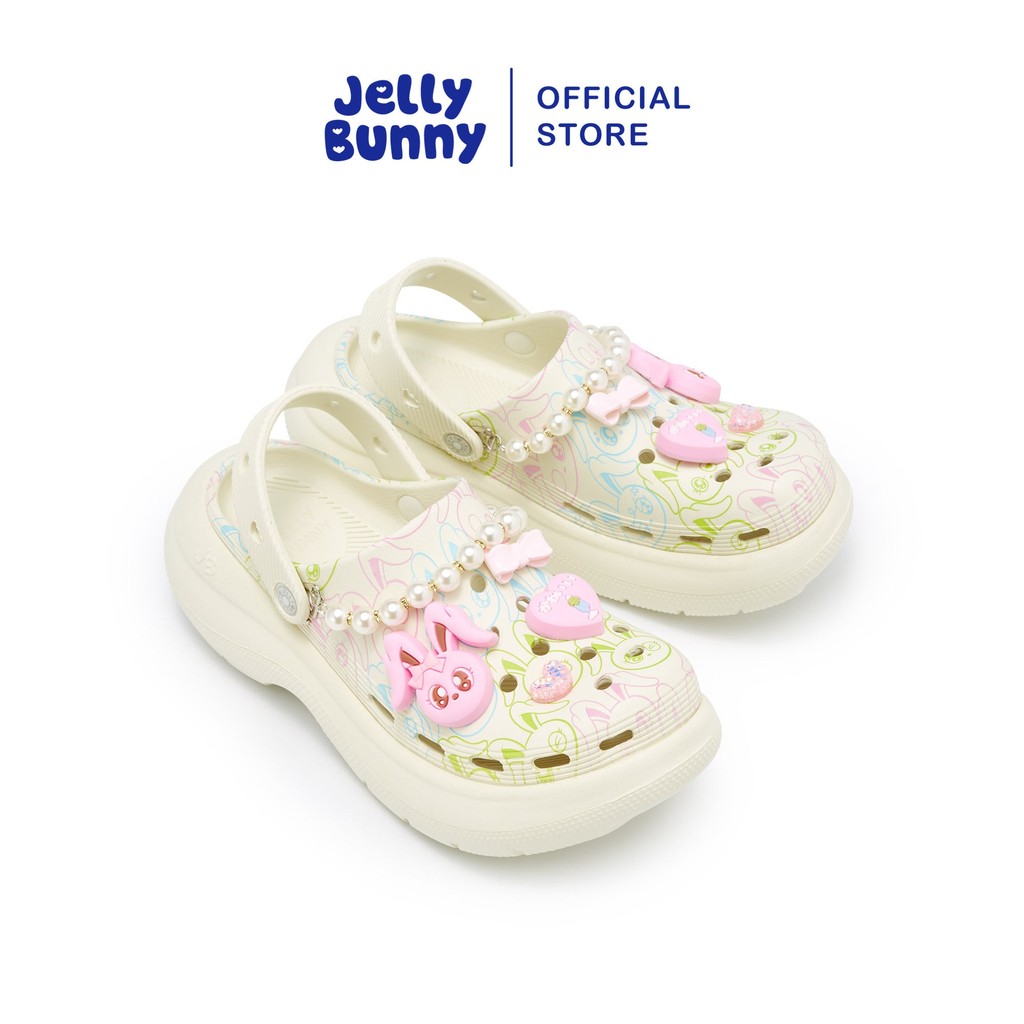 JELLY BUNNY รองเท้าแตะรัดส้นเท้า CRAZE CHIYOKO รุ่น B25WLSI044 ราคา ถูกที่สุด ดีลบีเคเค