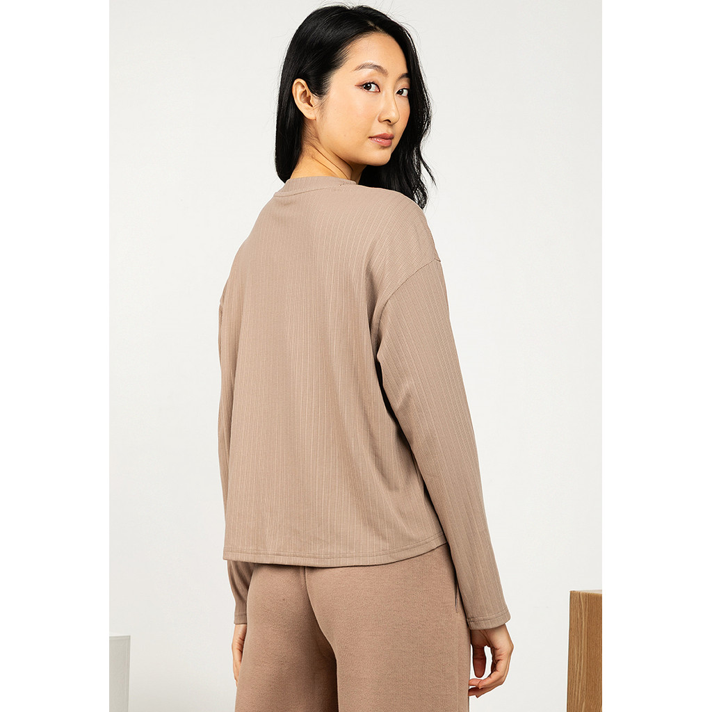 Skechers สเก็ตเชอร์ส เสื้อยืดแขนยาวผู้หญิง Women Long Sleeve Tee Apparel - SL325W442-04UV — صورة 2