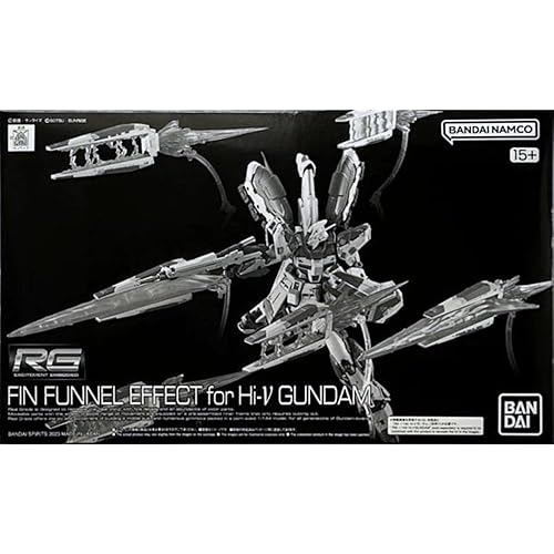 BANDAI RG1/144 Fin Funnel Effect Extension Parts Kit for Hi-NuV Gundam, Small