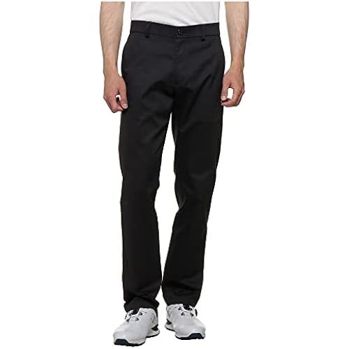 Mizuno E2MF2A01 Men s Golf Wear, Move Pants, Cotton Blend, Stretch Waist, Water Repellent, Black, XL