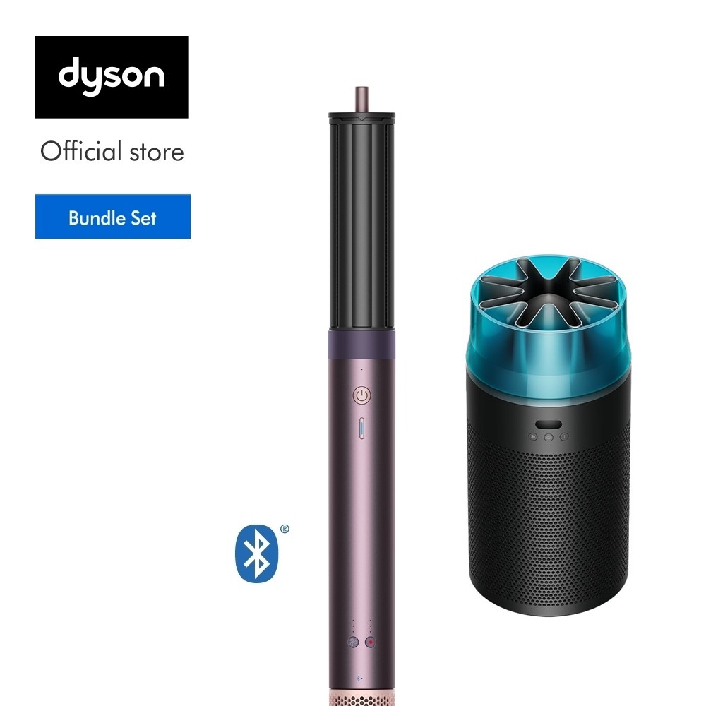 [Bundle set] Dyson Airwrap Co-anda2x (Jasper Plum) & Dyson Hushjet Purifier (Black) ชุดเซต ไดสัน