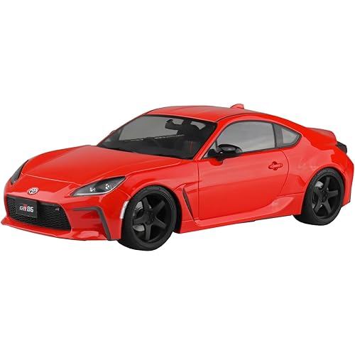 AOSHIMA Bunka Kyozai-sha 1/24 The Model Car Series SP13 Toyota ZN8 GR86 21 Custom Wheels Plastic