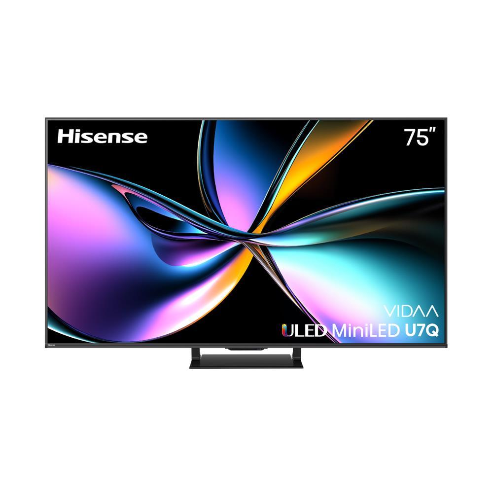 HISENSE ทีวีมินิแอลอีดี 75 นิ้ว (4K, MINI LED, VIDAA) 75U7Q จัดส่งโดย HomePro