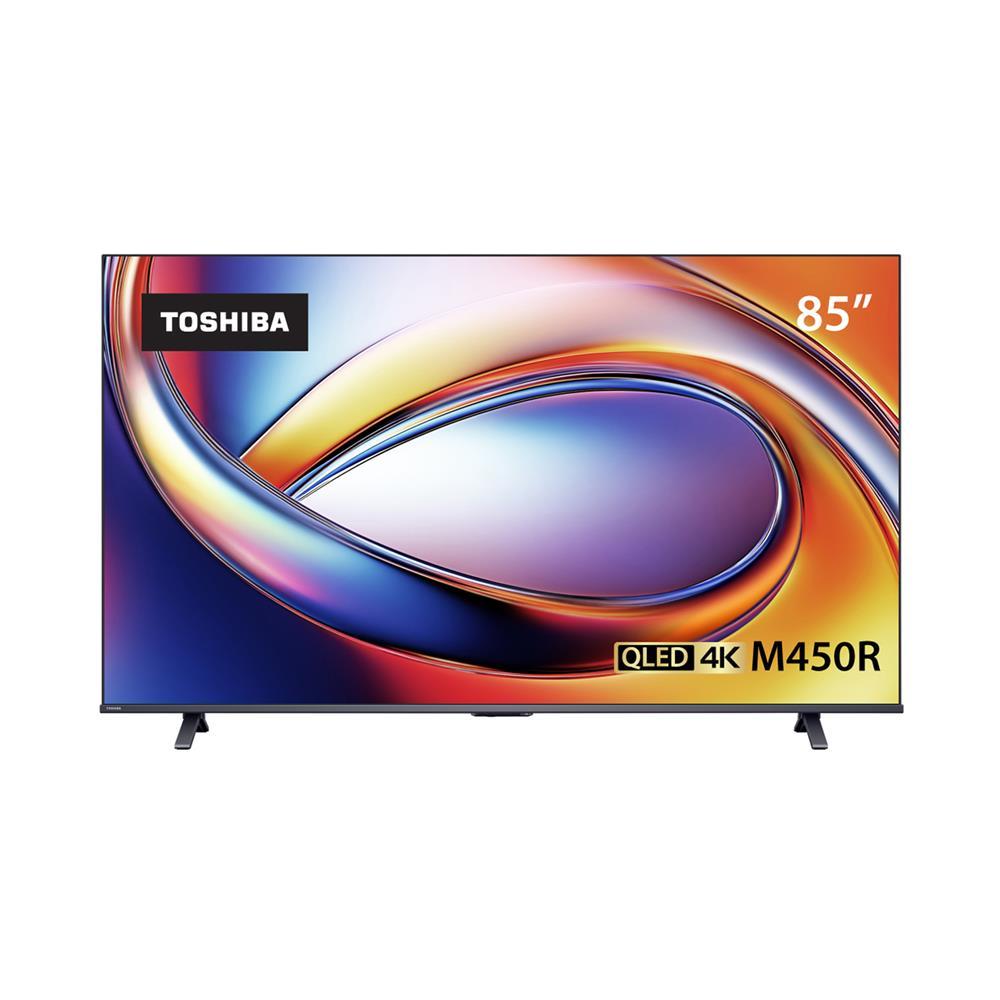 TOSHIBA ทีวีคิวแอลอีดี 85 นิ้ว (4K, QLED, VIDAA) 85M450RP จัดส่งโดย HomePro
