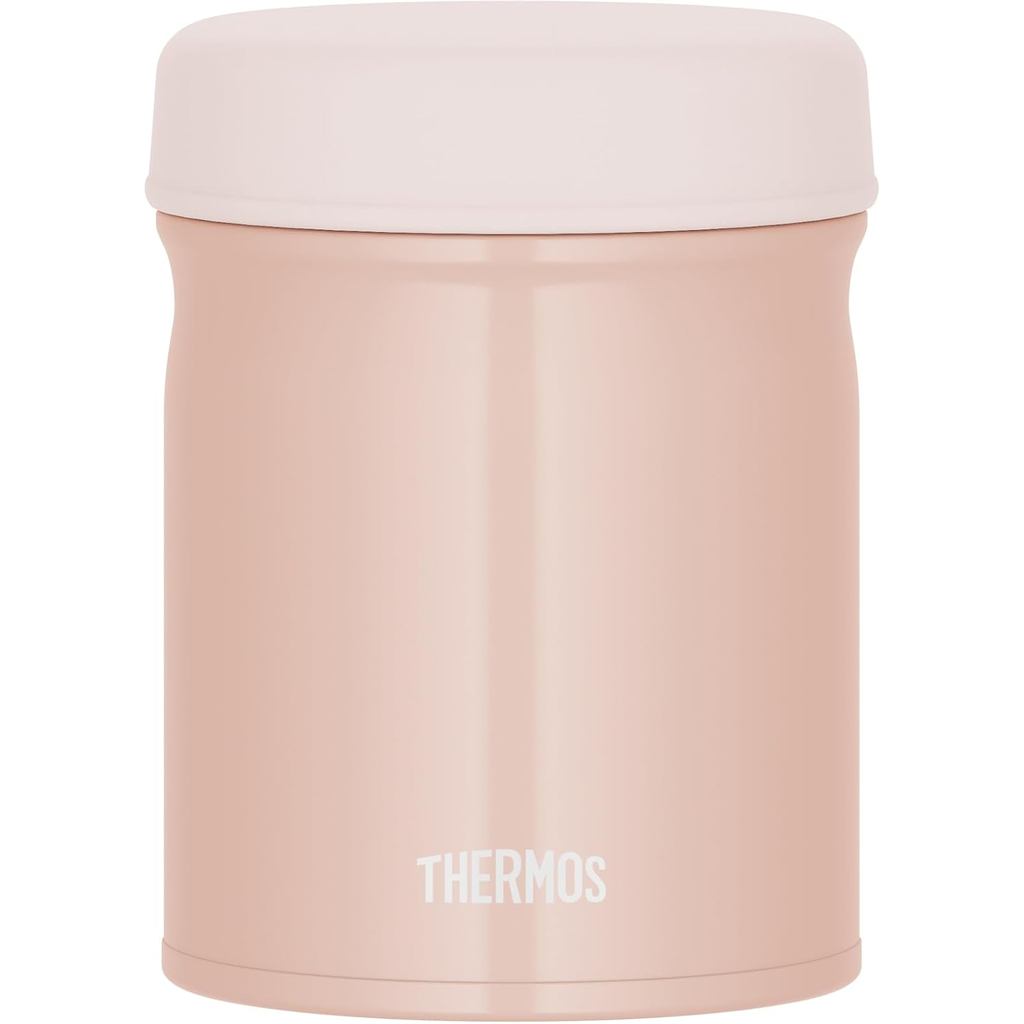 Thermos เทอร์มอส กระติกน้ำร้อน ขวดอาหารกลางวันความร้อน สีชมพูเบจ 400มล JEB-400 BEP k2399 [Direct fro