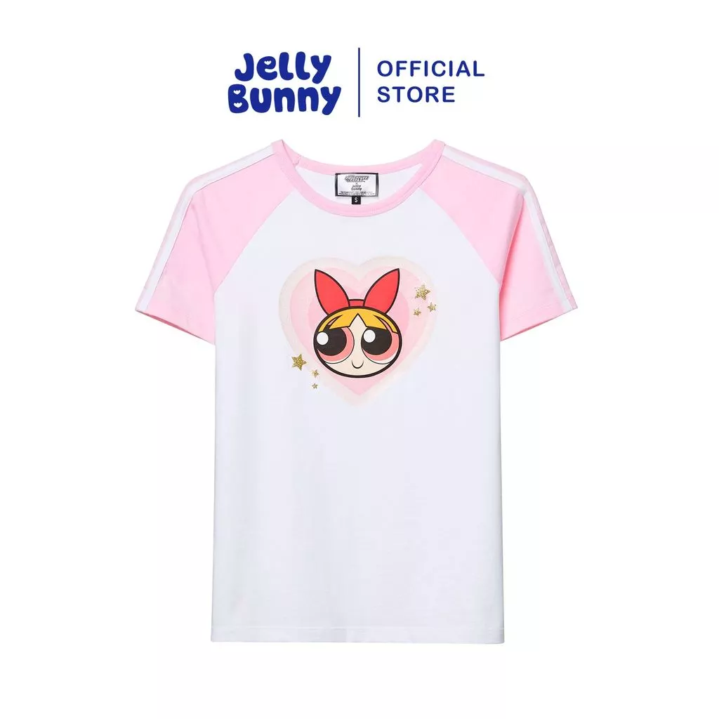 JELLY BUNNY เสื้อยืดแขนสั้นพิมพ์ลาย BLOSSOM รุ่น B26SGWB003