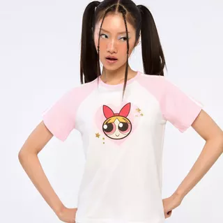 JELLY BUNNY เสื้อยืดแขนสั้นพิมพ์ลาย BLOSSOM รุ่น B26SGWB003