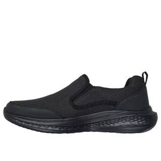 Skechers สเก็ตเชอร์ส รองเท้าผู้ชาย Men USA Streetwear Slade Lucan Shoes - 210808-BBK Air-Cooled Memory Foam (latest)