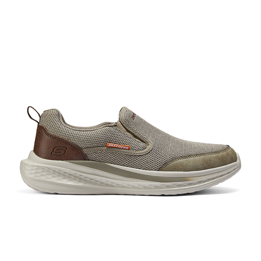 Skechers حذاء رجالي Slade Lucan — خاكي — صورة 7