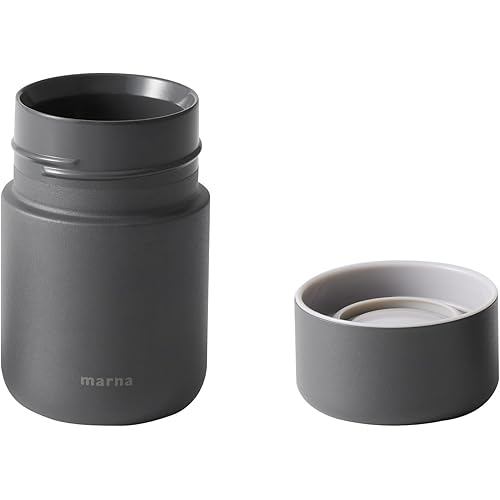 MARNA Everywhere Mug 200ml drinking comfort like a Vacuum 2-layer wide mouth keep warm/cool Bottle W