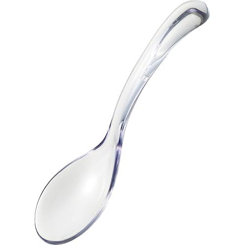 Yoshikawa Easy-to-Sip Clear Lozenge, Large, 24.5cm long, dishwasher-safe, made in Tsubame-Sanjo, Jap