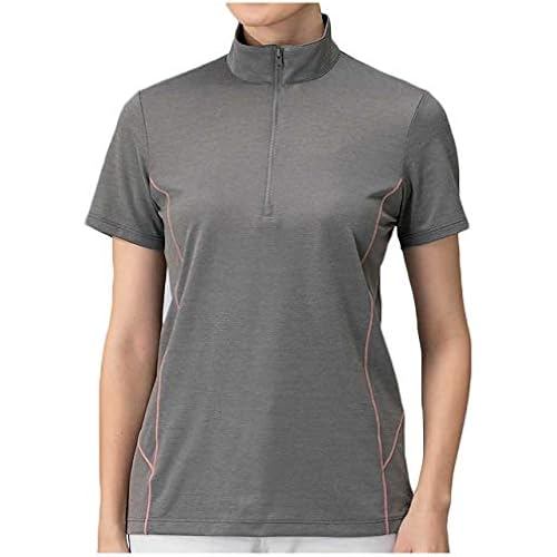 Mizuno Outdoor wear Dry Vector Short Sleeve Zip Shirt Sweat-absorbing and quick-drying UV Protection