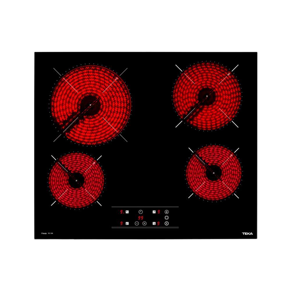 TEKA เตาฝังเซรามิก  TBC 64010 TTC BK 60 ซม. จัดส่งโดย HomePro
