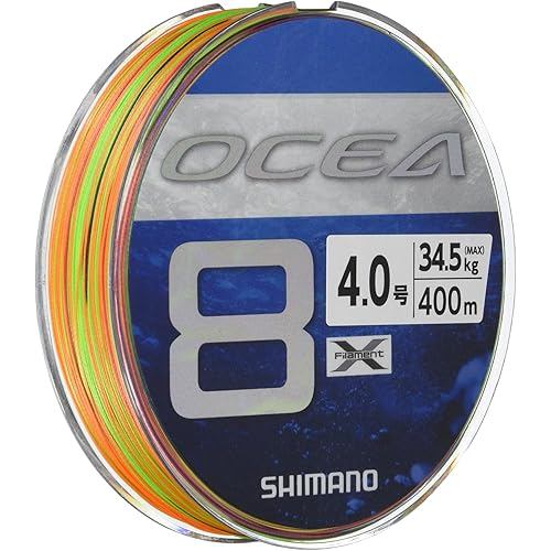 SHIMANO Line Ossia 8 400m No. 4.0 5 Color LD-A81S Fishing