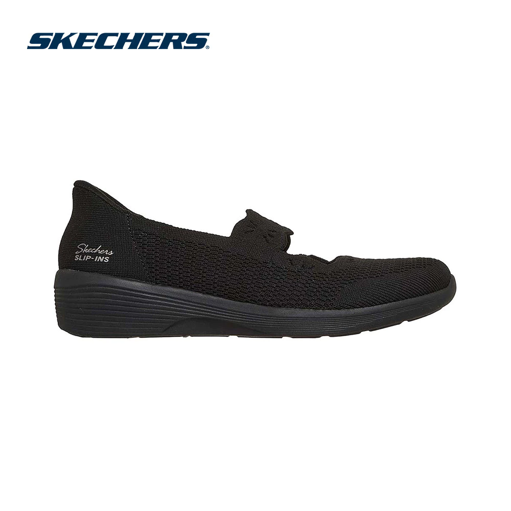 Skechers สเก็ตเชอร์ส รองเท้าผู้หญิง Women Slip-Ins Modern Comfort Arya Subtle Gleam Shoes - 159405-BBK (latest)