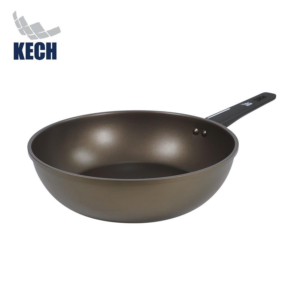 KECH กระทะลึก 28 ซม.  SABLE IH สีน้ำตาล จัดส่งโดย HomePro