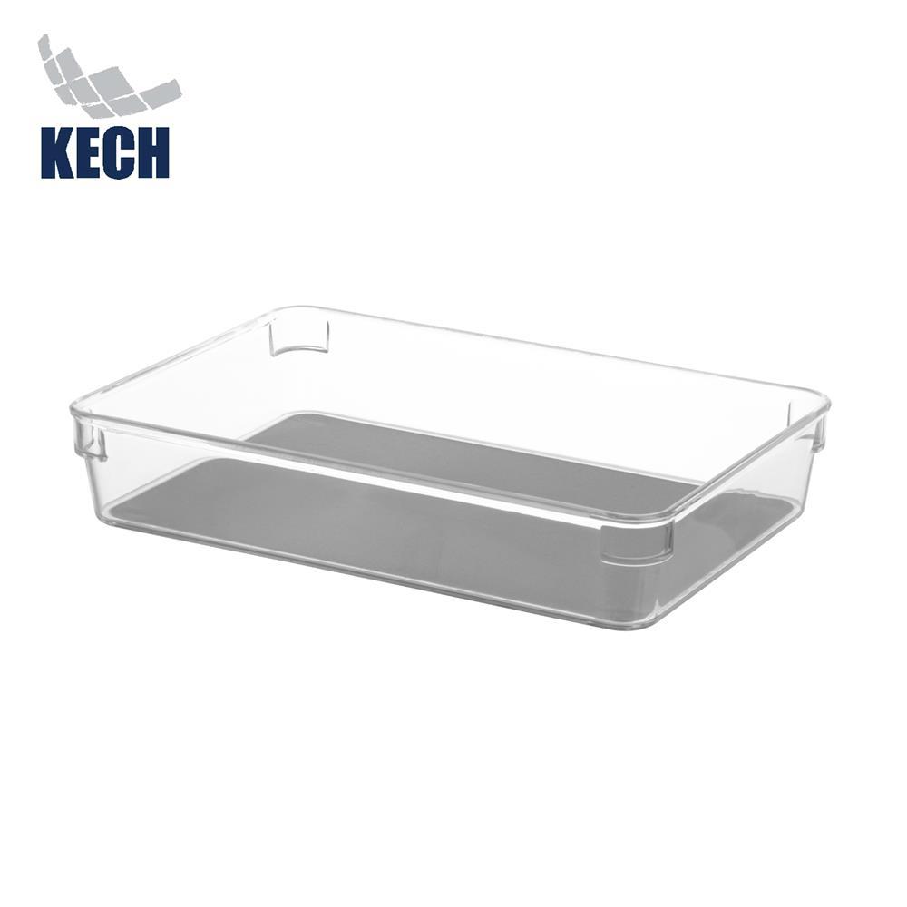 KECH ถาดเก็บของในลิ้นชัก KLAR 23.5x16x4.5 ซม. สีใส จัดส่งโดย HomePro