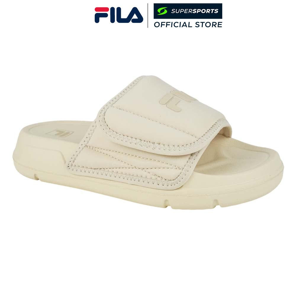FILA Huggy รองเท้าแตะผู้ใหญ่ สีเบจ