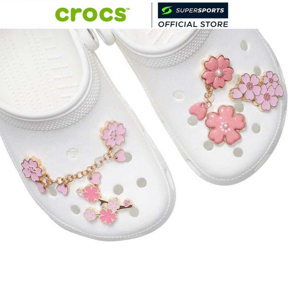 CROCS Jibbitz Blooming Cherry Blossom 5-Pack ตัวติดรองเท้า