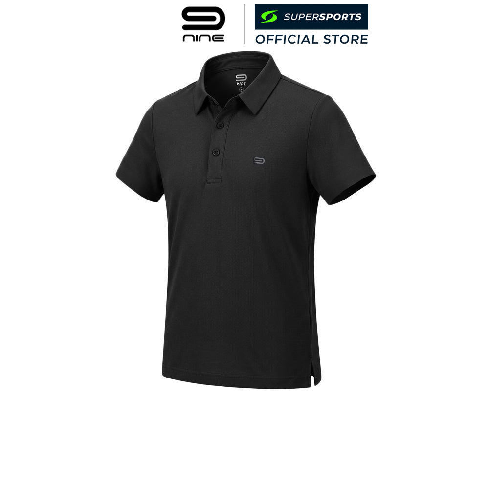 9NINE Black เสื้อโปโลกอล์ฟเด็ก