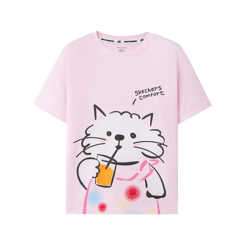 Skechers สเก็ตเชอร์ส เสื้อยืดแขนสั้นเด็ก Kids Short Sleeve Tee - L226K024-008K (latest)