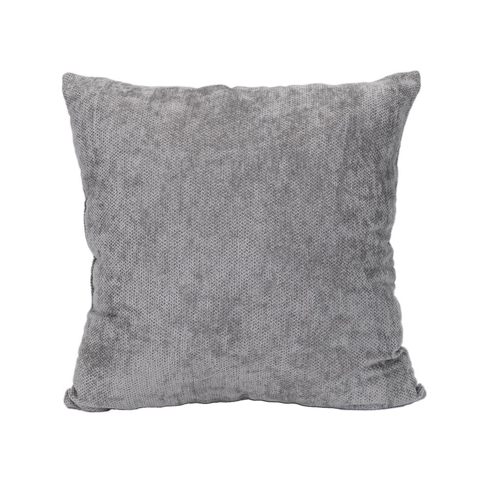 HOME LIVING STYLE หมอนอิง  FEW 18x18 นิ้ว สีเทา จัดส่งโดย HomePro
