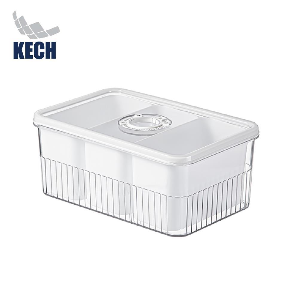 KECH กล่องจัดเก็บในตู้เย็น 3 ช่อง ฝาซีลบันทึกวันได้  SYPA จัดส่งโดย HomePro