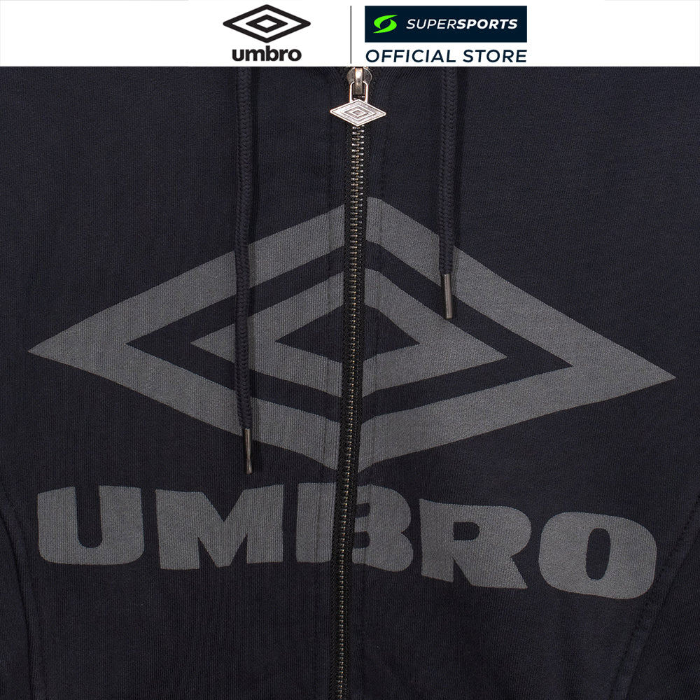 UMBRO Hoodie Washed Zip เสื้อแจ็กเก็ตผู้ชาย — صورة 3
