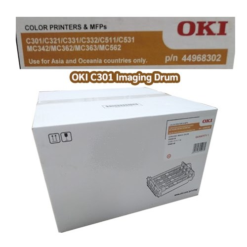 ดรัมเครื่องพิมพ์ OKI Drum C301 ตลับดรัม รุ่น 44968302