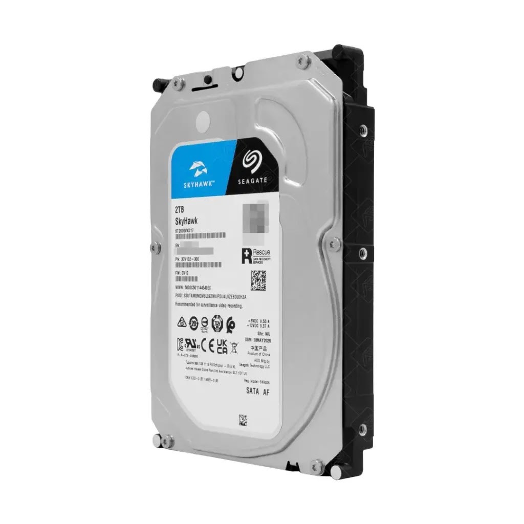 SEAGATE SkyHawk ฮาร์ดดิส 2TB รุ่น ST2000VX017