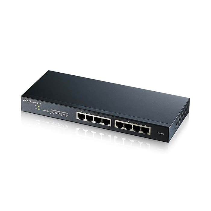 สวิตช์เครือข่ายแบบจัดการได้ Zyxel GS1920-8 Smart Managed Switch