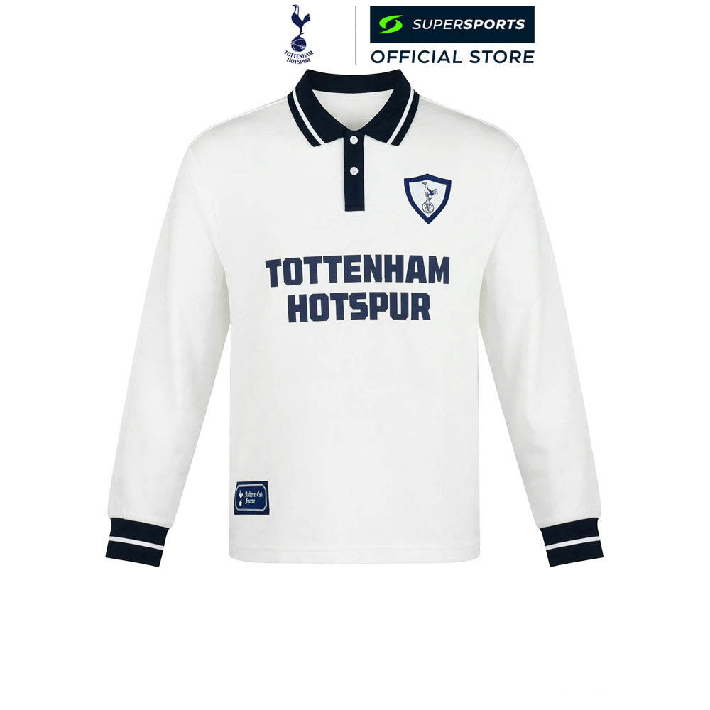 SPURS Retro Long Sleeve เสื้อโปโลผู้ชาย